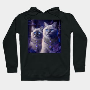 British Shorthair Couple Hoodie